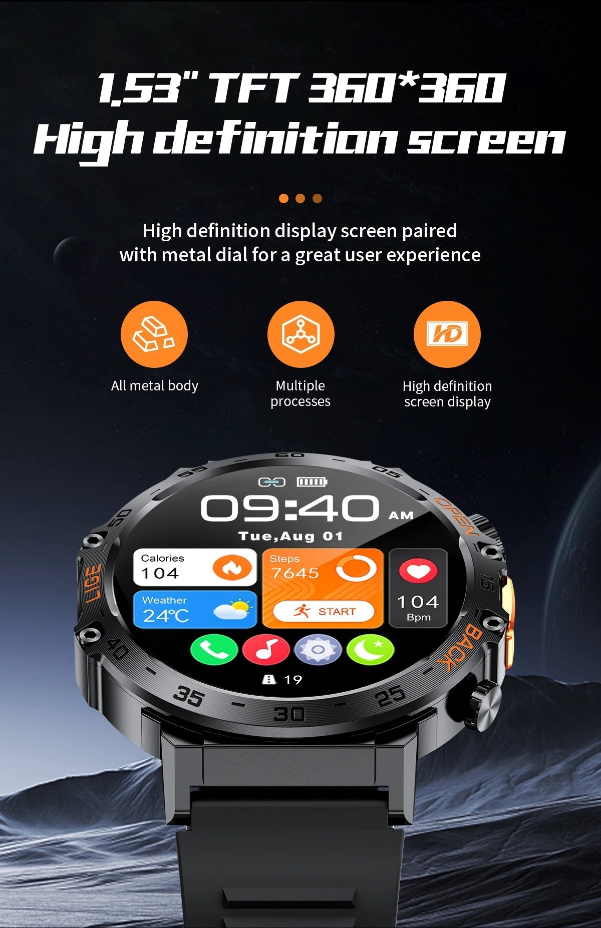 2024 New Smart Watch Men Style - Rios Future ShopSmartwatch