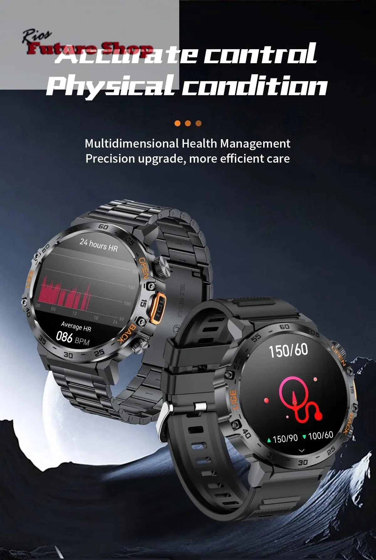2024 New Smart Watch Men Style - Rios Future Shop