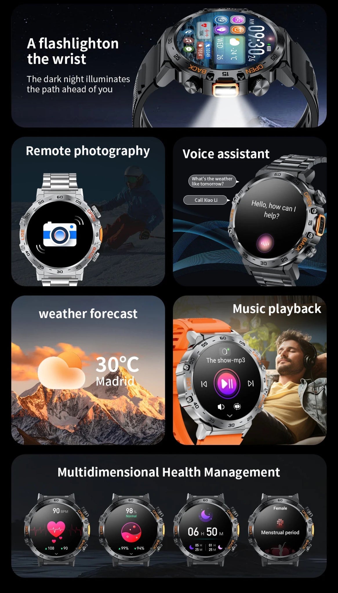 2024 New Smart Watch Men Style - Rios Future ShopSmartwatch