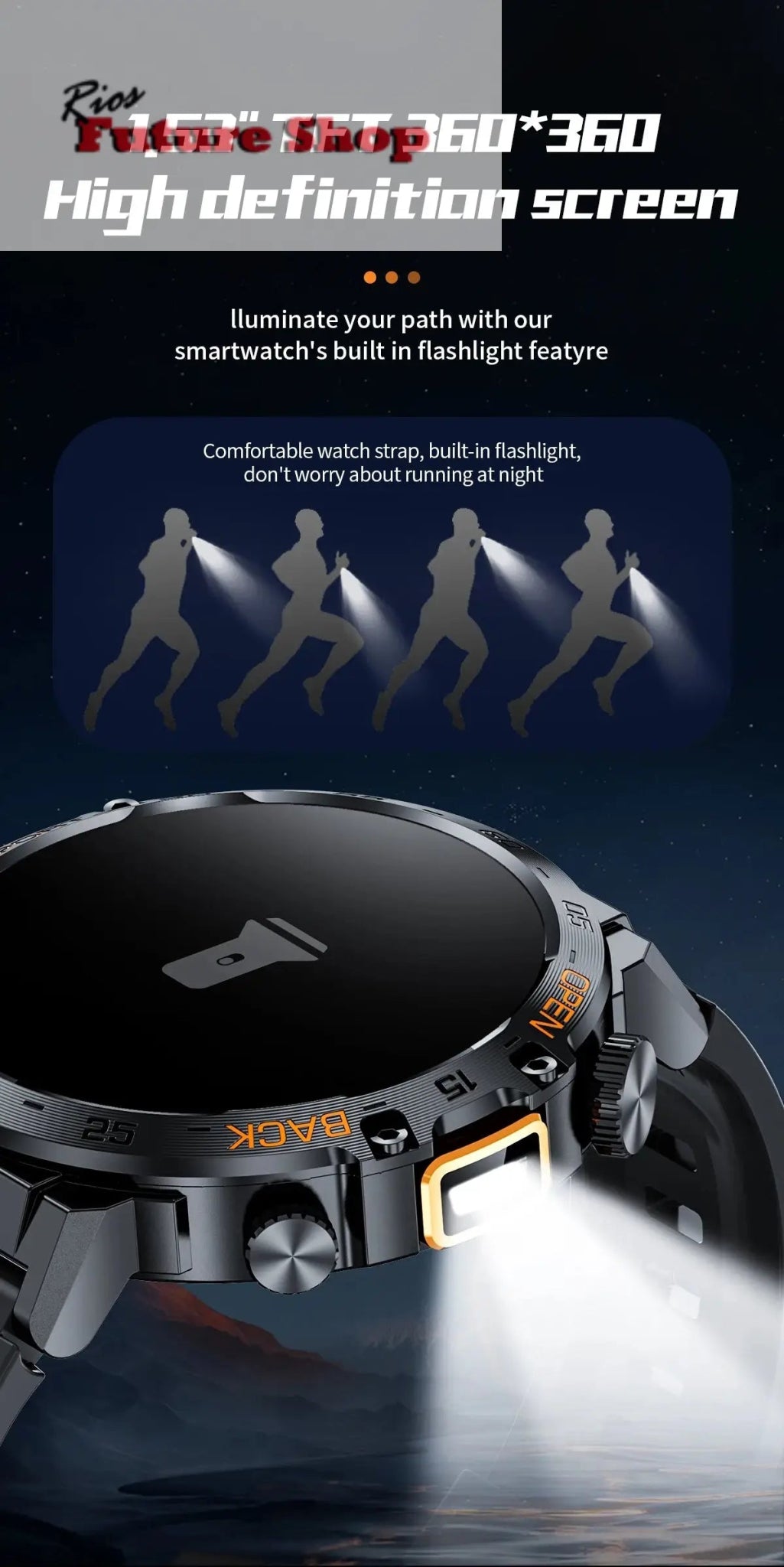 2024 New Smart Watch Men Style - Rios Future Shop