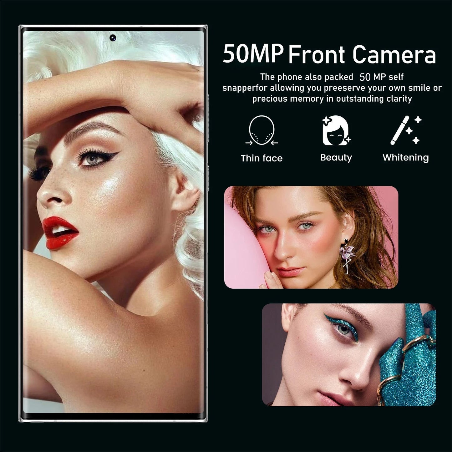 2024 new version original A54 5g mobile phone 6.8 inch 16Gb + 512Gb Android 13 smartphone dual-sec ten-core smartphone DSersALIBABA