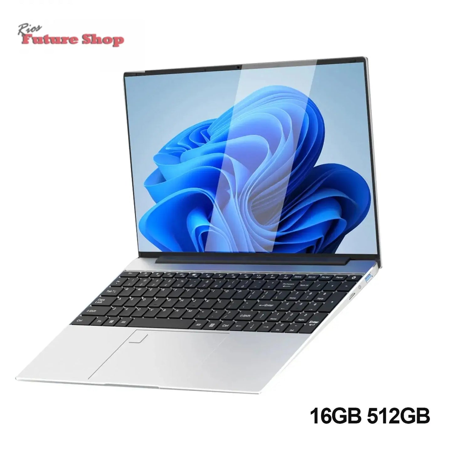 2025 NEW 15.6" Portable Laptop Intel N95 32GB DDR4 2TB SSD 7500mAh Windows11 Office Notebook Pc Gamer with Backlit Fingerprint - Rios Future Shop