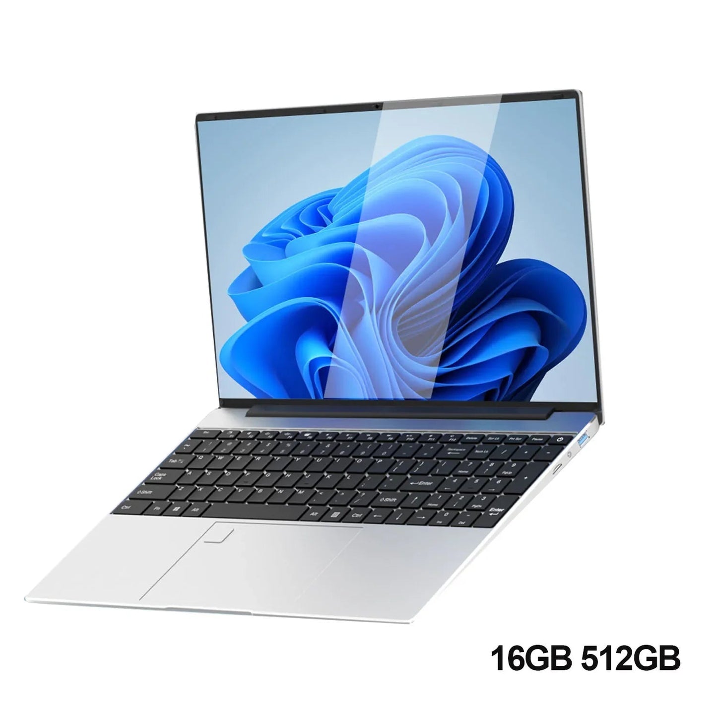 2025 NEW 15.6" Portable Laptop Intel N95 32GB DDR4 2TB SSD 7500mAh Windows11 Office Notebook Pc Gamer with Backlit Fingerprint DSers