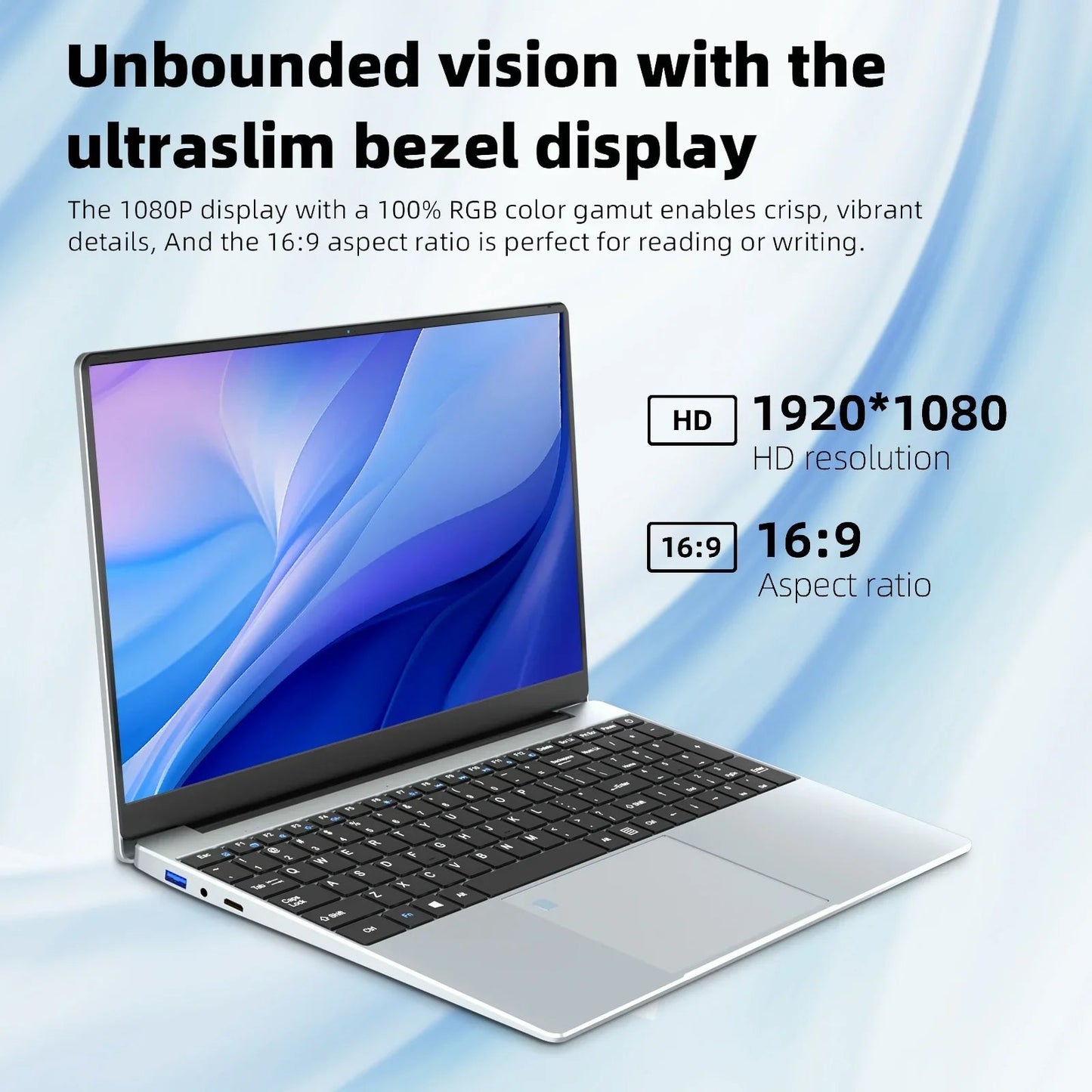 2025 NEW 15.6" Portable Laptop Intel N95 32GB DDR4 2TB SSD 7500mAh Windows11 Office Notebook Pc Gamer with Backlit Fingerprint DSers