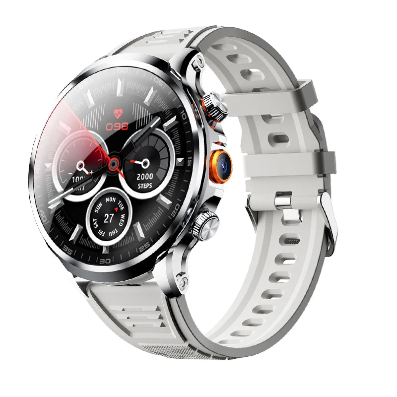 2025 novo relógio inteligente 4g android 1.95 polegada ips 360*360 tela com câmera 200w gps wifi 32gb rom smartwatch com bateria 1100mah DSersALIEXPRESS