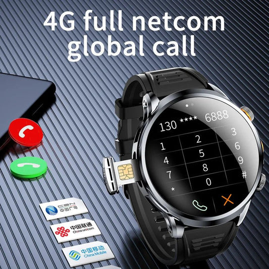 2025 novo relógio inteligente 4g android 1.95 polegada ips 360*360 tela com câmera 200w gps wifi 32gb rom smartwatch com bateria 1100mah DSersALIEXPRESS