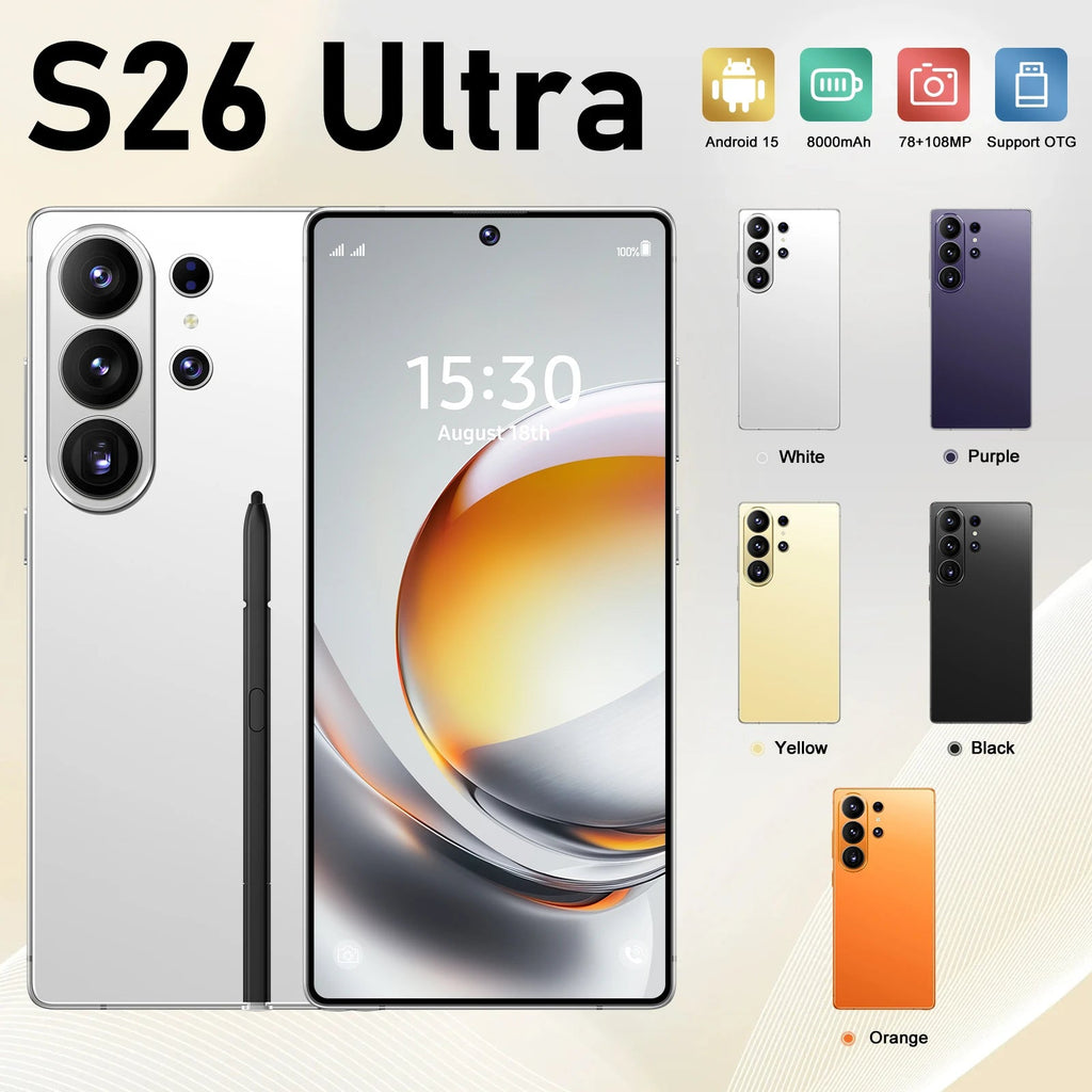 2026 Smartphone S26: A New Global Smartphone with Cutting-Edge Features - Rios Future ShopSmart Phone