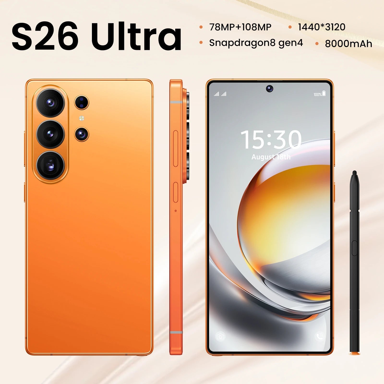 2026 Smartphone S26: A New Global Smartphone with Cutting-Edge Features - Rios Future ShopSmart Phone