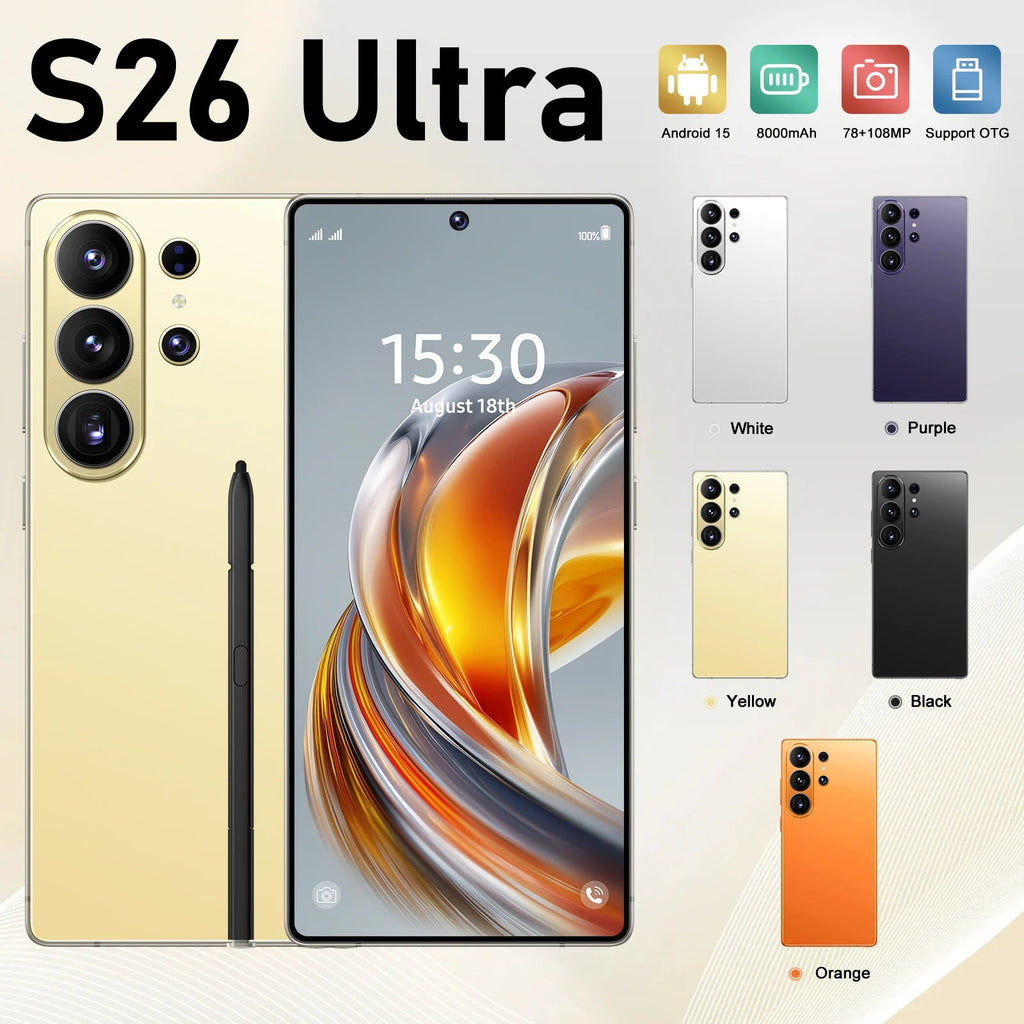 2026 Smartphone S26: A New Global Smartphone with Cutting-Edge Features - Rios Future ShopSmart Phone