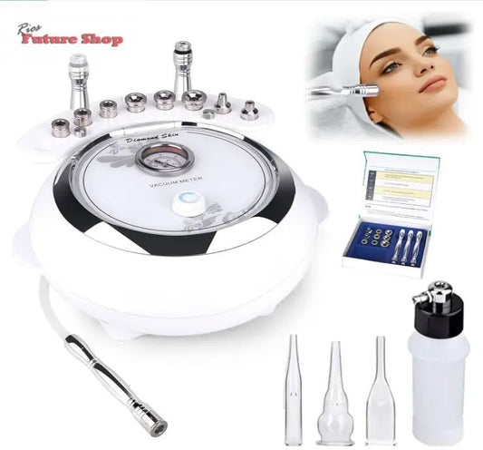 3 em 1 dispositivo profissional de dermoabrasão, beleza facial - Rios Future Shop