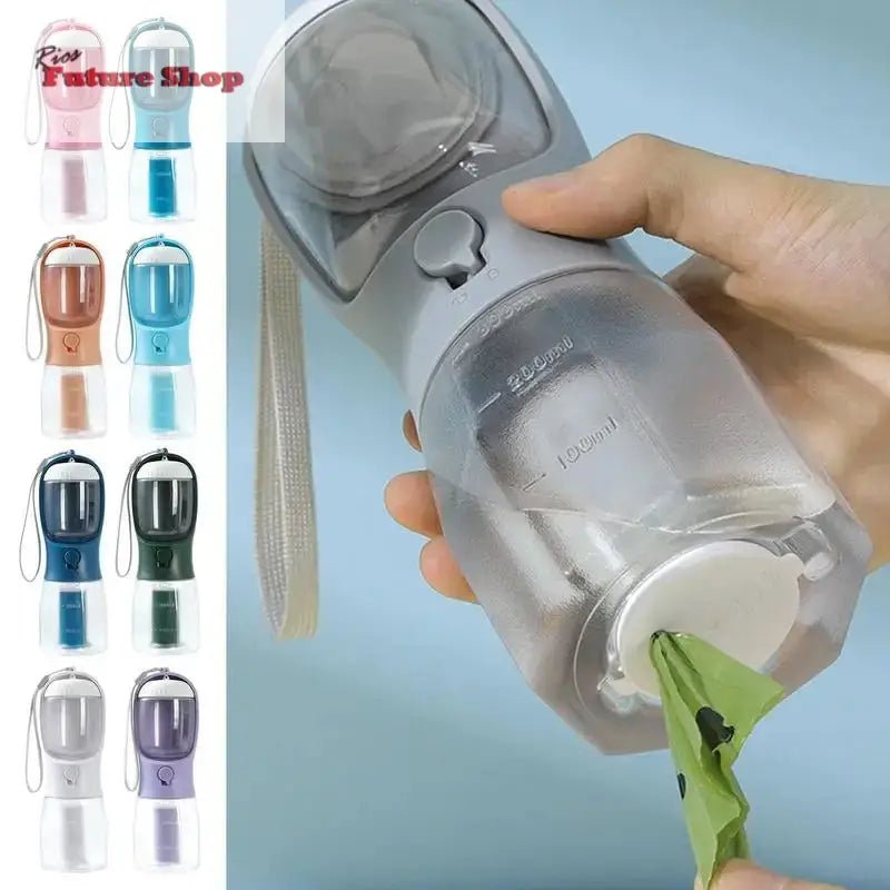 3 in 1 Dog Water Cup Drinking+Food+Garbage Bag - Rios Future Shop