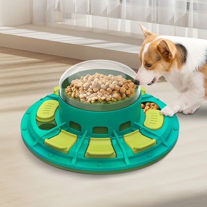 Brinquedo de puzzle interativo para cães para melhoria do QI e alimentação lenta, adequado para animais de estimação de todos os tamanhos, jogo de plástico não elétrico e nutritivo para animais de estimação, produtos para animais de estimação