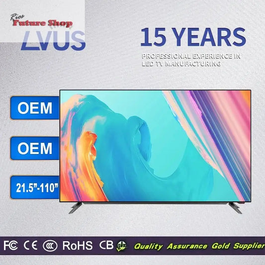 4K flat screen led tv smart 32" 40" 50" 55" 65" 43" smart tv screens televisions smart tvs - Rios Future Shop