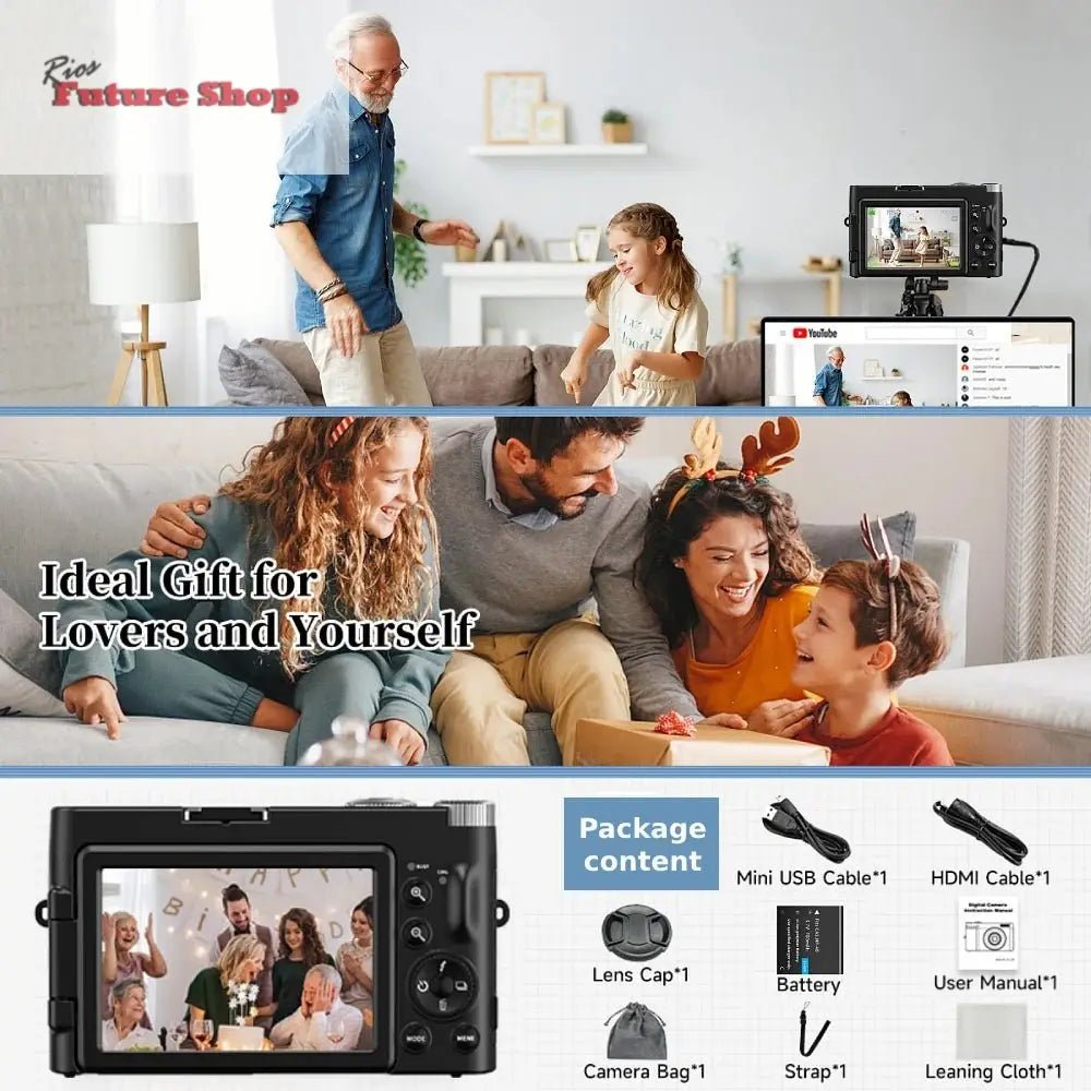 4K Digital Camera for Photography and Video - Rios Future Shop