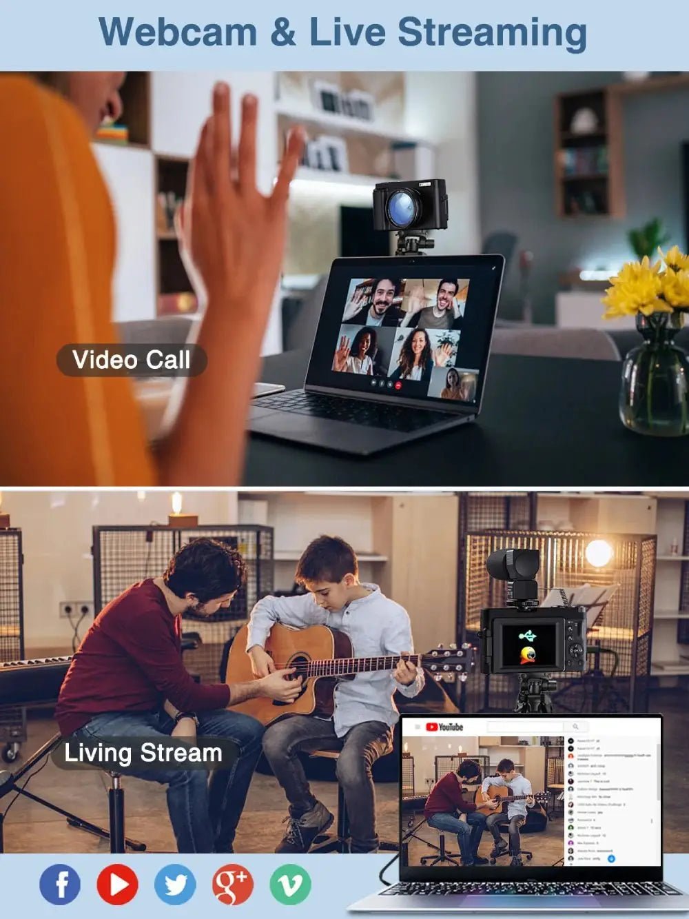 4K Digital Camera for Photography and Video - Rios Future Shop