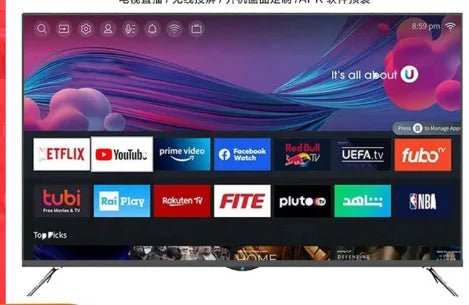 accept custom 4K android flat screen led tv smart 32 40 50 55 65 43 inch smart tv screens televisions smart tvs Rios Future Shop