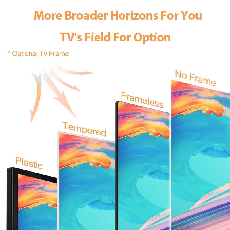 accept custom 4K android flat screen led tv smart 32 40 50 55 65 43 inch smart tv screens televisions smart tvs Rios Future Shop