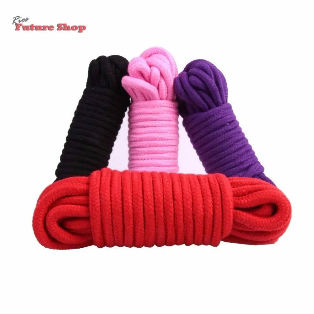 5M Sex Cotton Bondage Restraint Rope Slave Roleplay Toys - Rios Future Shop