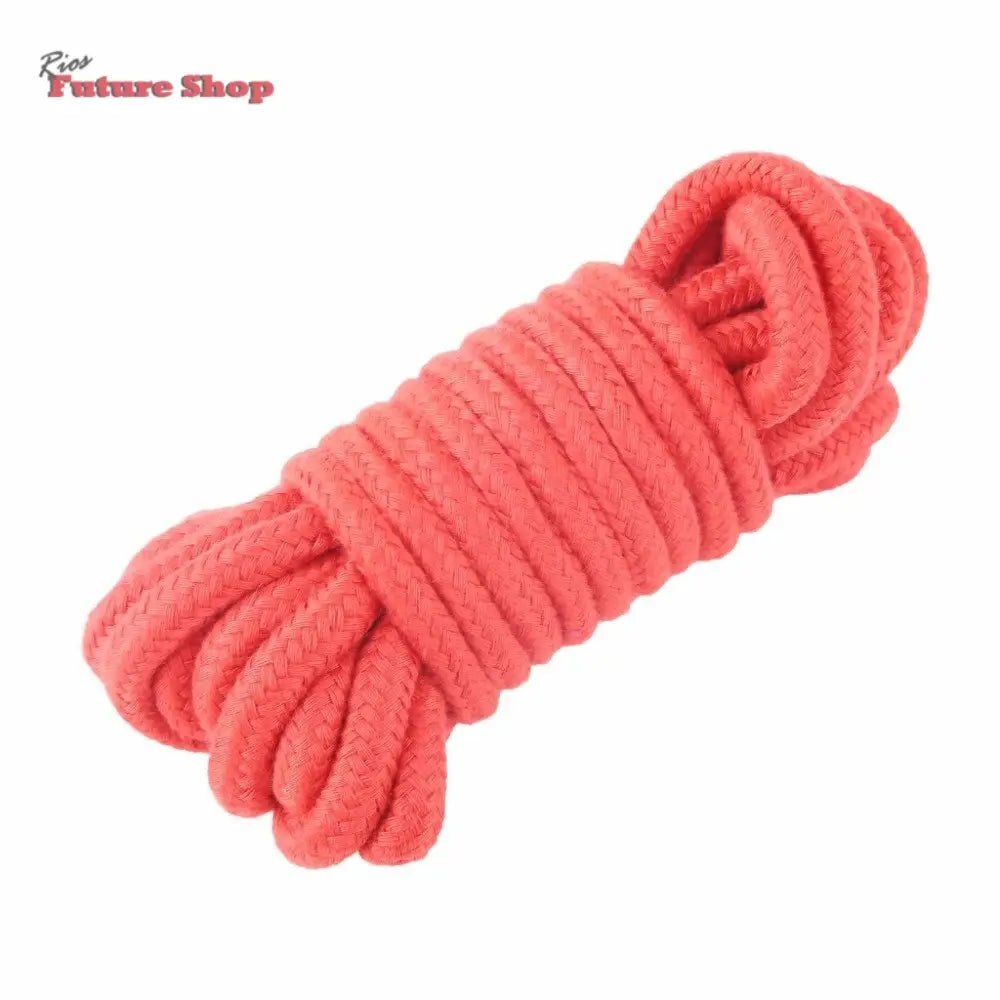 5M Sex Cotton Bondage Restraint Rope Slave Roleplay Toys - Rios Future Shop