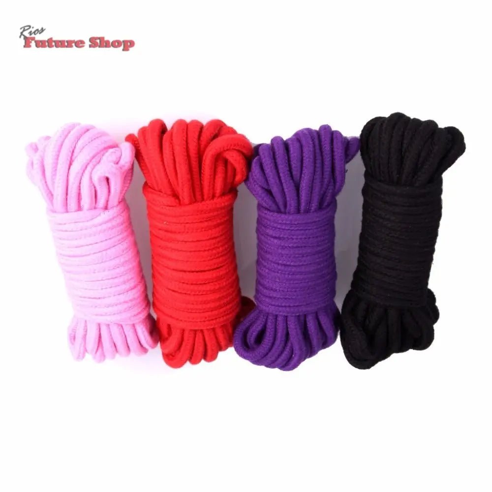 5M Sex Cotton Bondage Restraint Rope Slave Roleplay Toys - Rios Future Shop