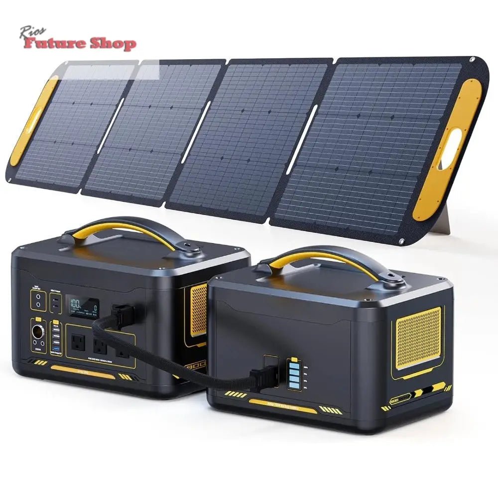 600X Portable Power Station with Extra Battery, 600W/939Wh - Rios Future Shop