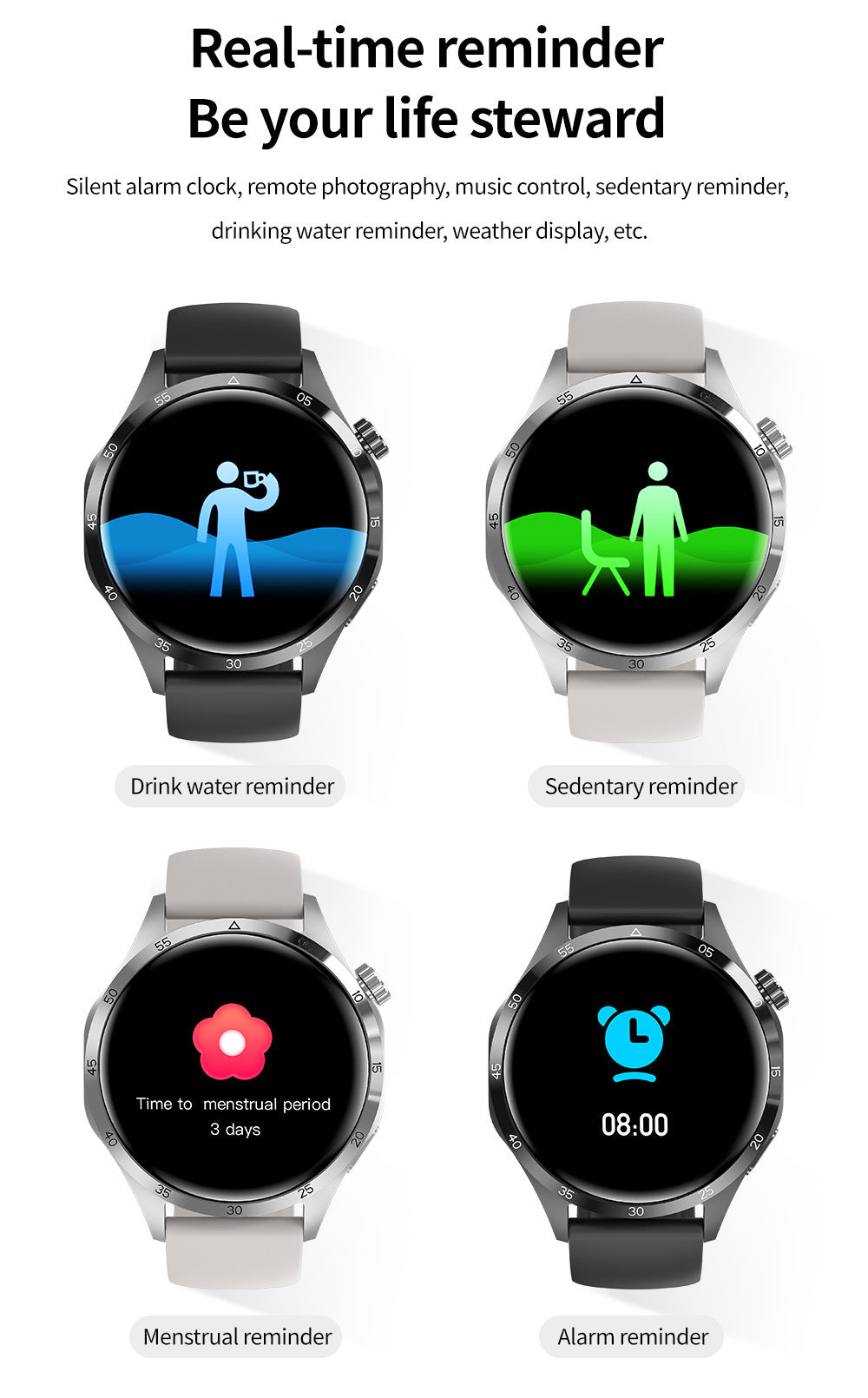 SmartWatch Desportivo Bluetooth Chamada