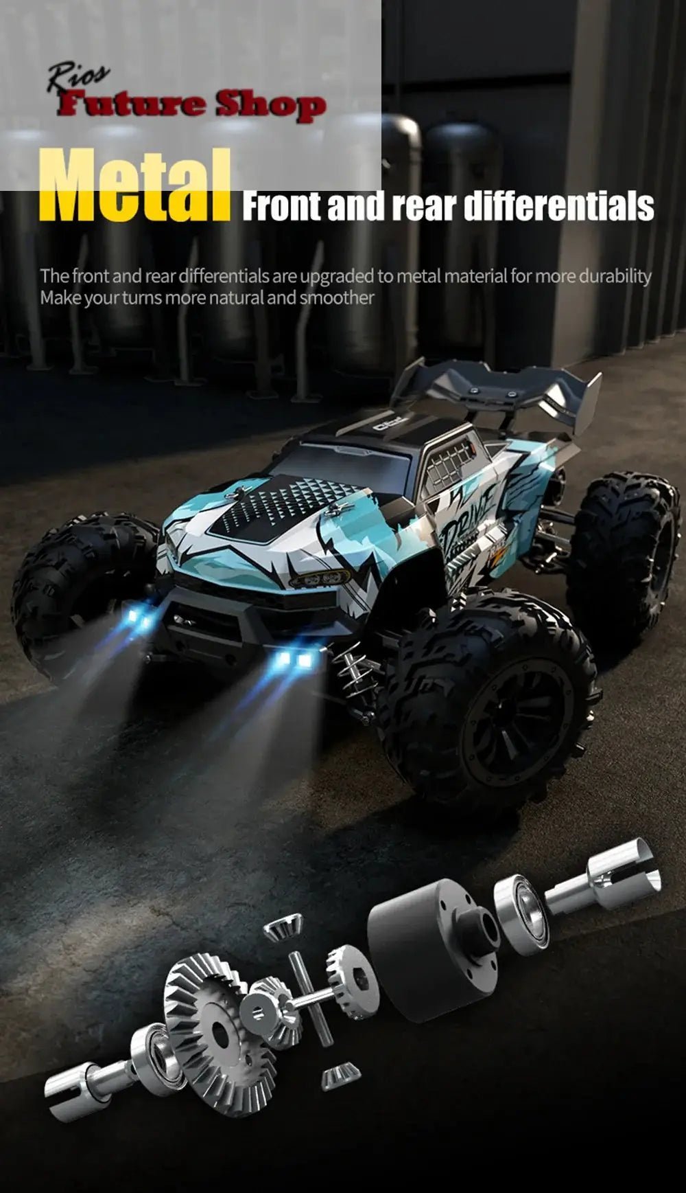 70KM-H-4WD-RC-Car-With-Motor-Remote-Control-DSersUSA-100097124 - Rios Future Shop