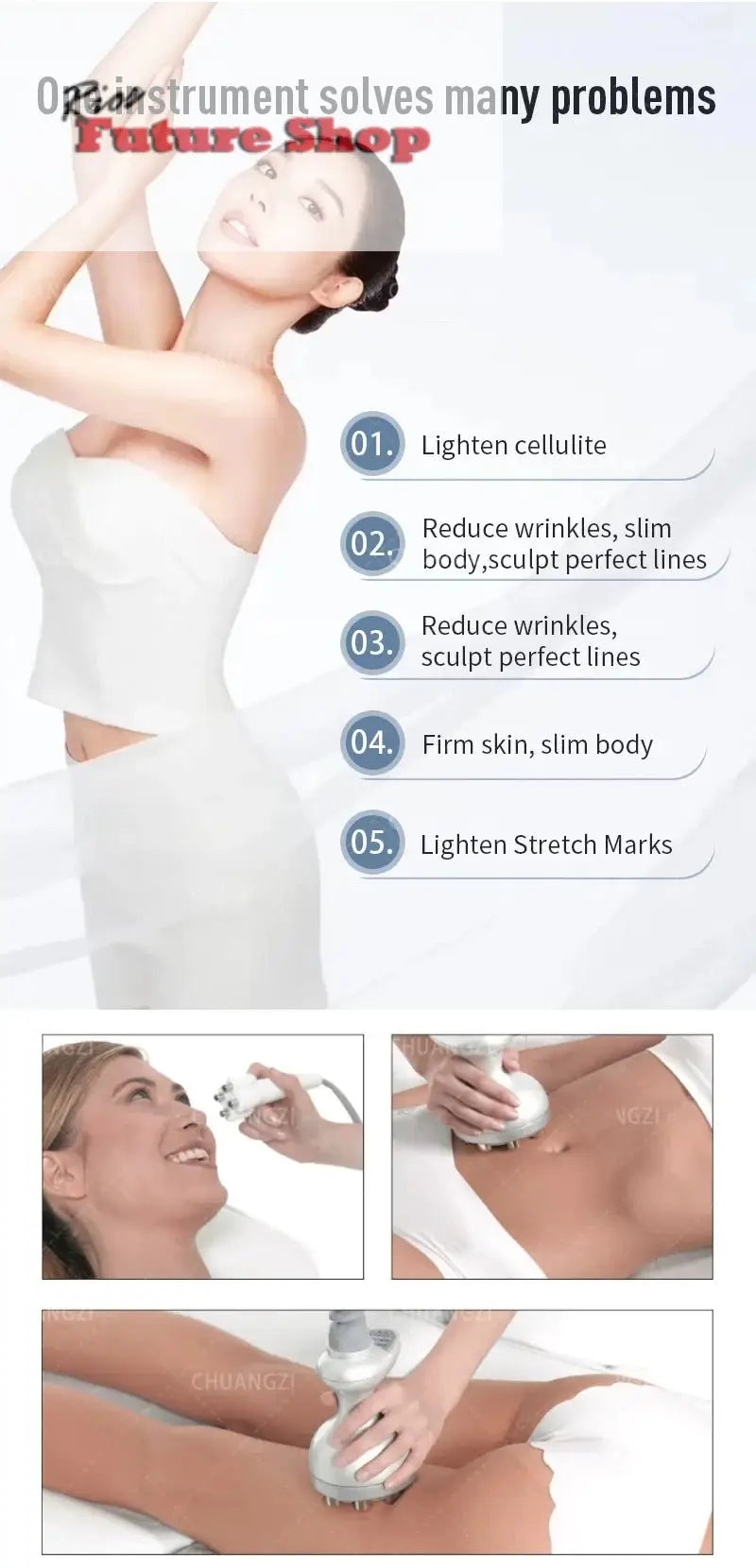Actimel Venus Legacy Equipment Skin Tightening - Rios Future Shop