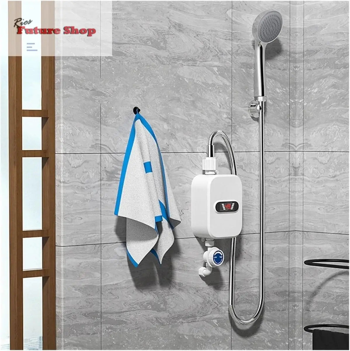 Aquecedor de agua eléctrico instantáneo de 3500W - Rios Future Shop