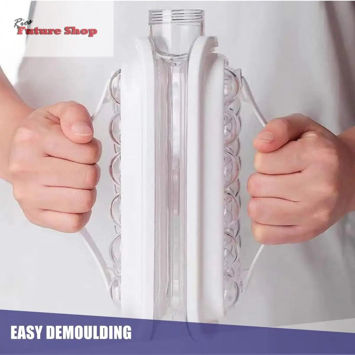 Bandeja para cubitos de hielo 2 en 1 - Rios Future Shop