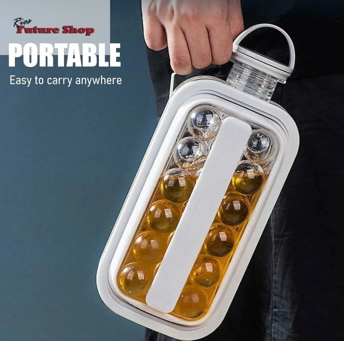 Bandeja para cubitos de hielo 2 en 1 - Rios Future Shop