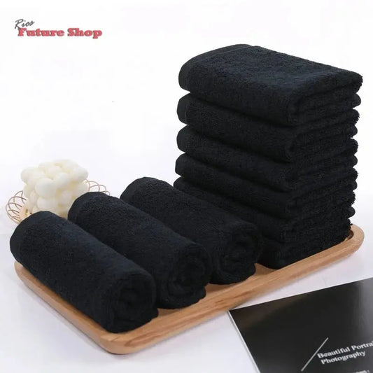 Black-Towel-Cotton-Soft-Face-Towel-DSers-100192335 - Rios Future Shop