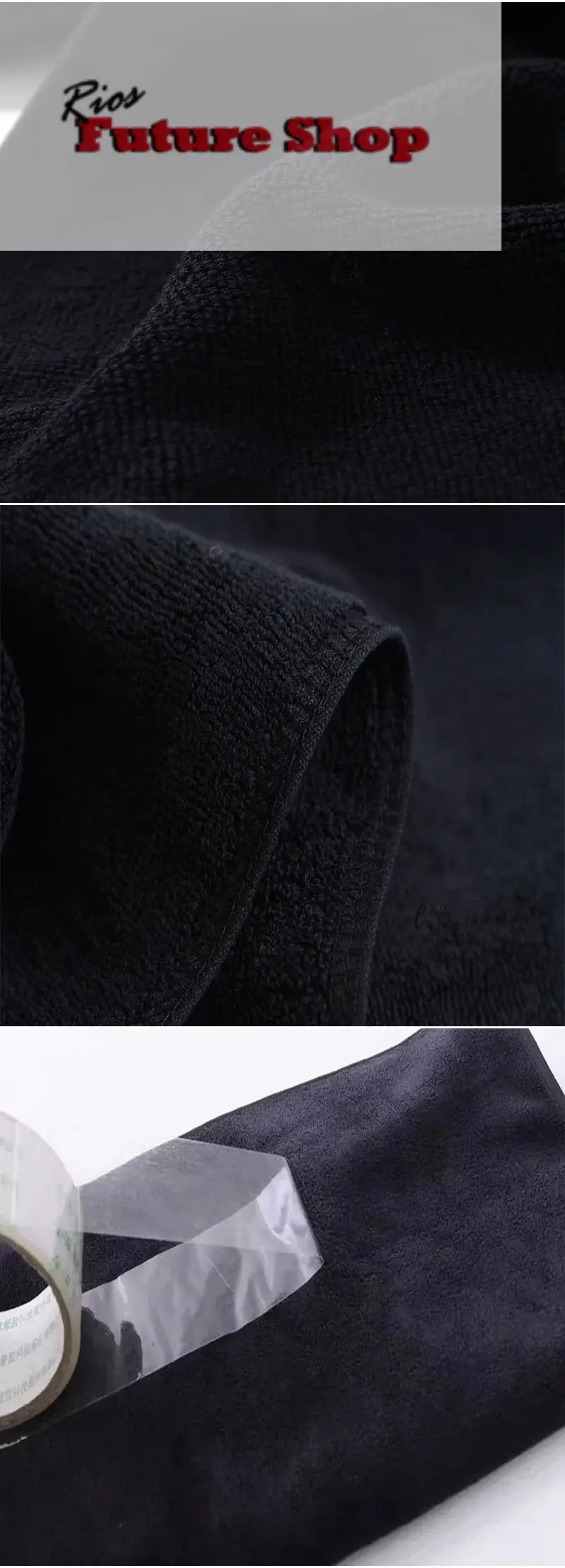 Black Towel Cotton Soft Face Towel DSers