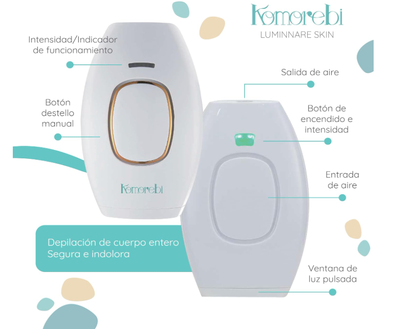 Komorebi  - Depiladora a laser para mulher, máquina de depilação a laser