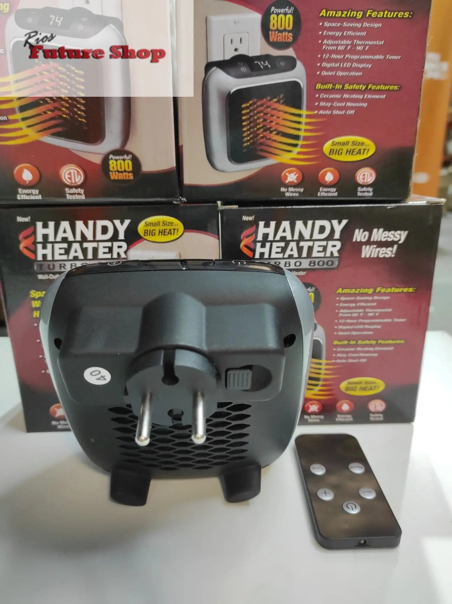Calefactor Mini 800 Watts - Rios Future Shop
