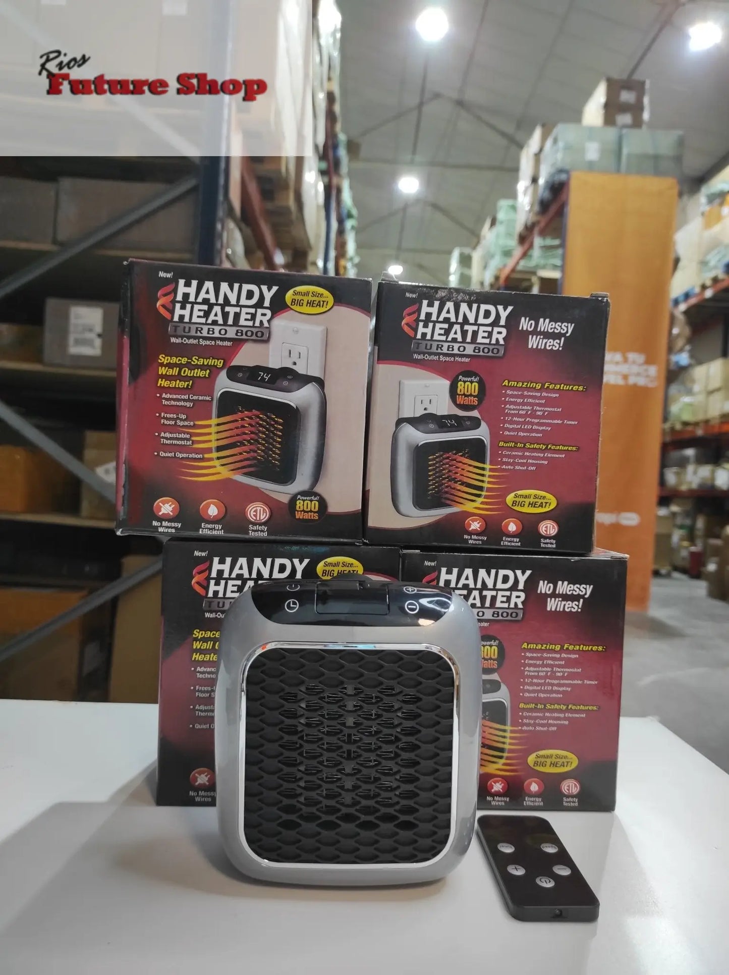 Calefactor Mini 800 Watts - Rios Future Shop