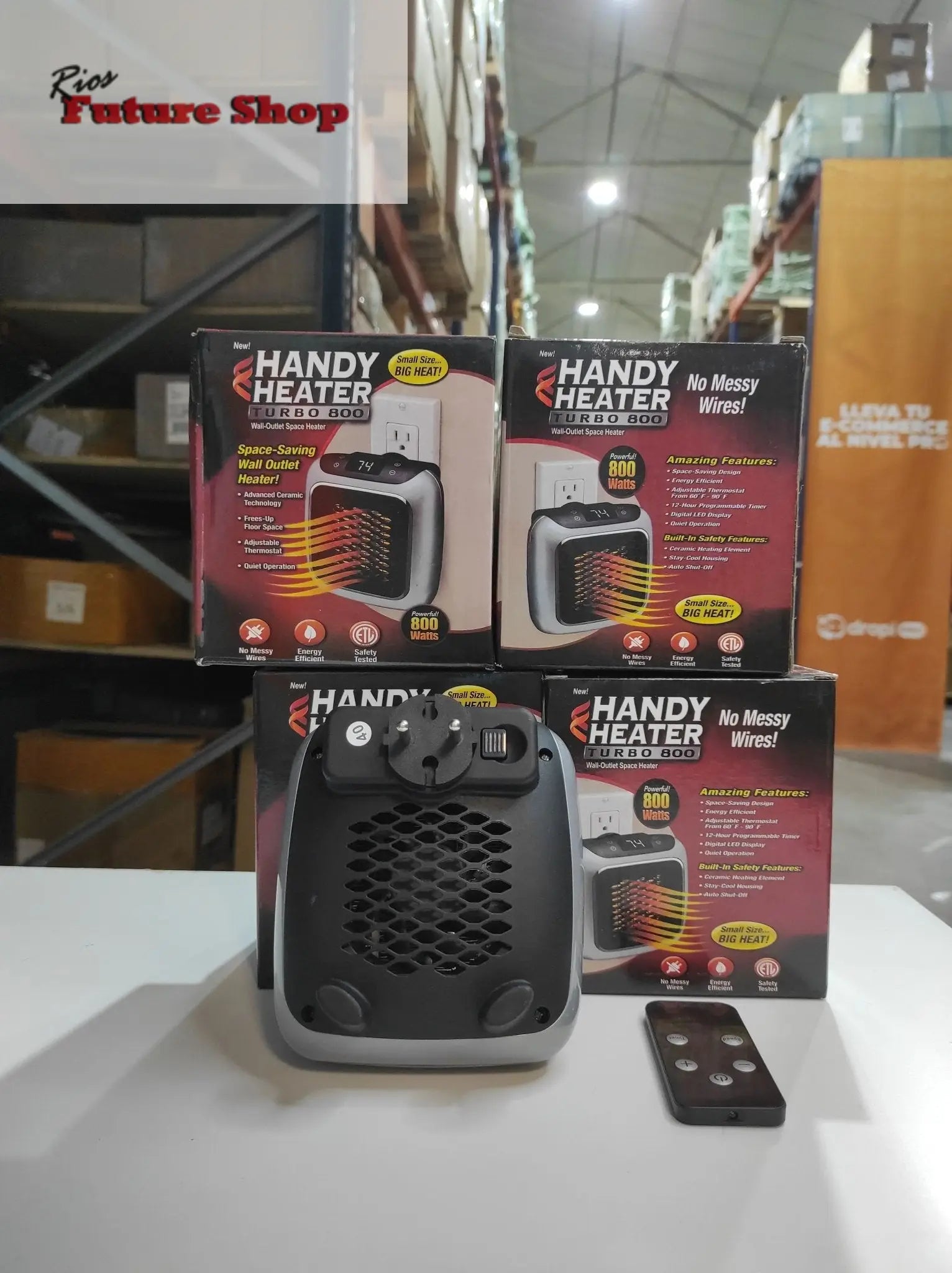 Calefactor Mini 800 Watts - Rios Future Shop
