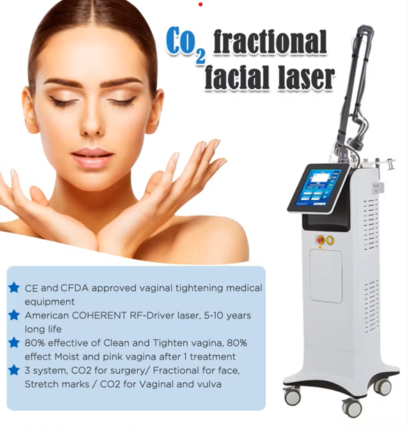 ADSS Co2 Fractional Laser System G900-S- Tratamento de Acne, Redução dos poros, Branqueamento da pele, Rejuvenescer a pele