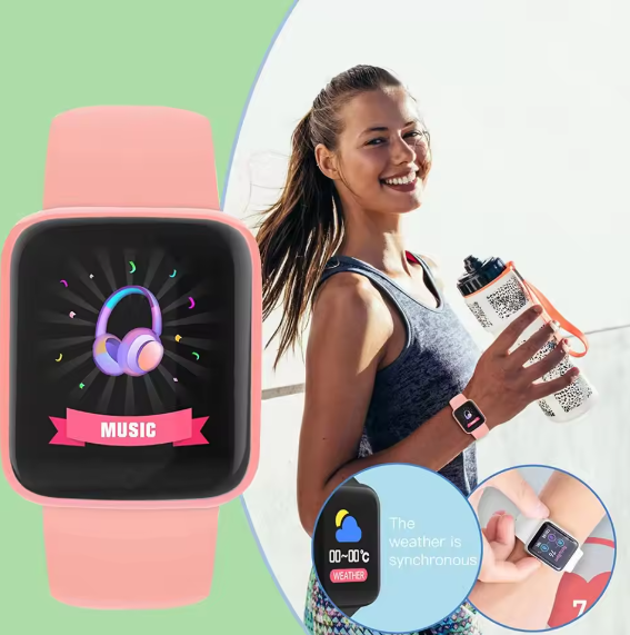 D20 Multifunctional Smart Watch for Men and Women Bluetooth Connected Phone 