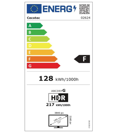 Televisor LED de 75" Smart TV A3 Series