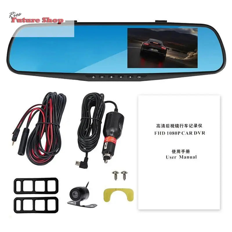 Car Camera DVR Dual Lens Dash Cam - Rios Future Shop