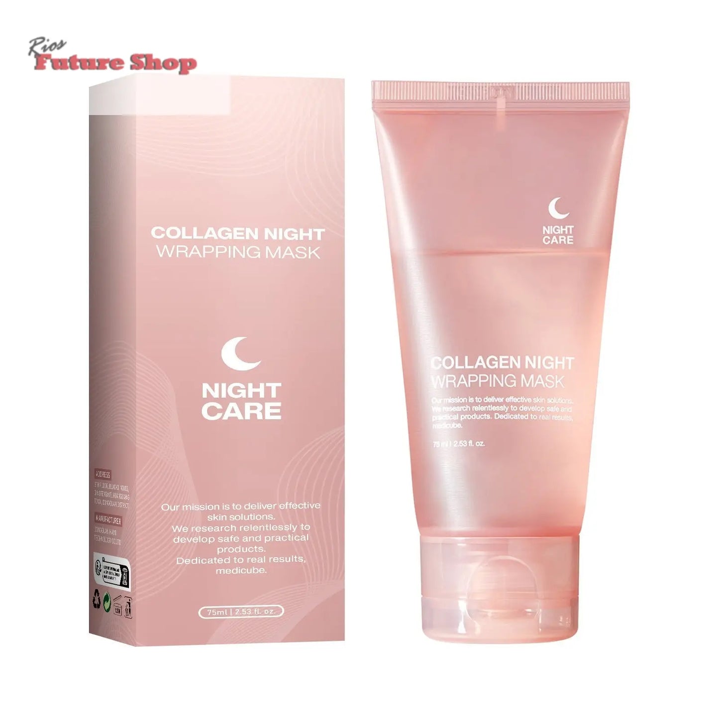Mascara Colagénio pós Microblading Sobrancelha Lábios Corpo 10g - Rios Future Shop