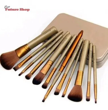 Conjunto de 12 pincéis de maquiagem - Rios Future Shop