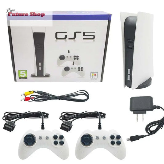 Consola Nostálgica Retro P5 Mini TV GS5 Wired Family Game 620 jogos - Rios Future Shop