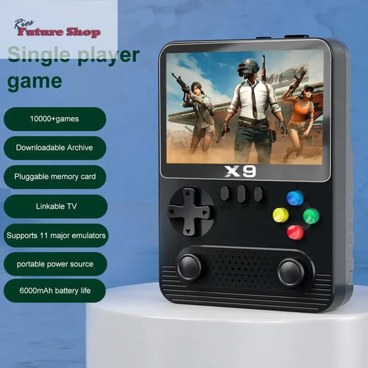 Consola de Juegos x9 con pantalla IPS de 3,5 Pulgadas