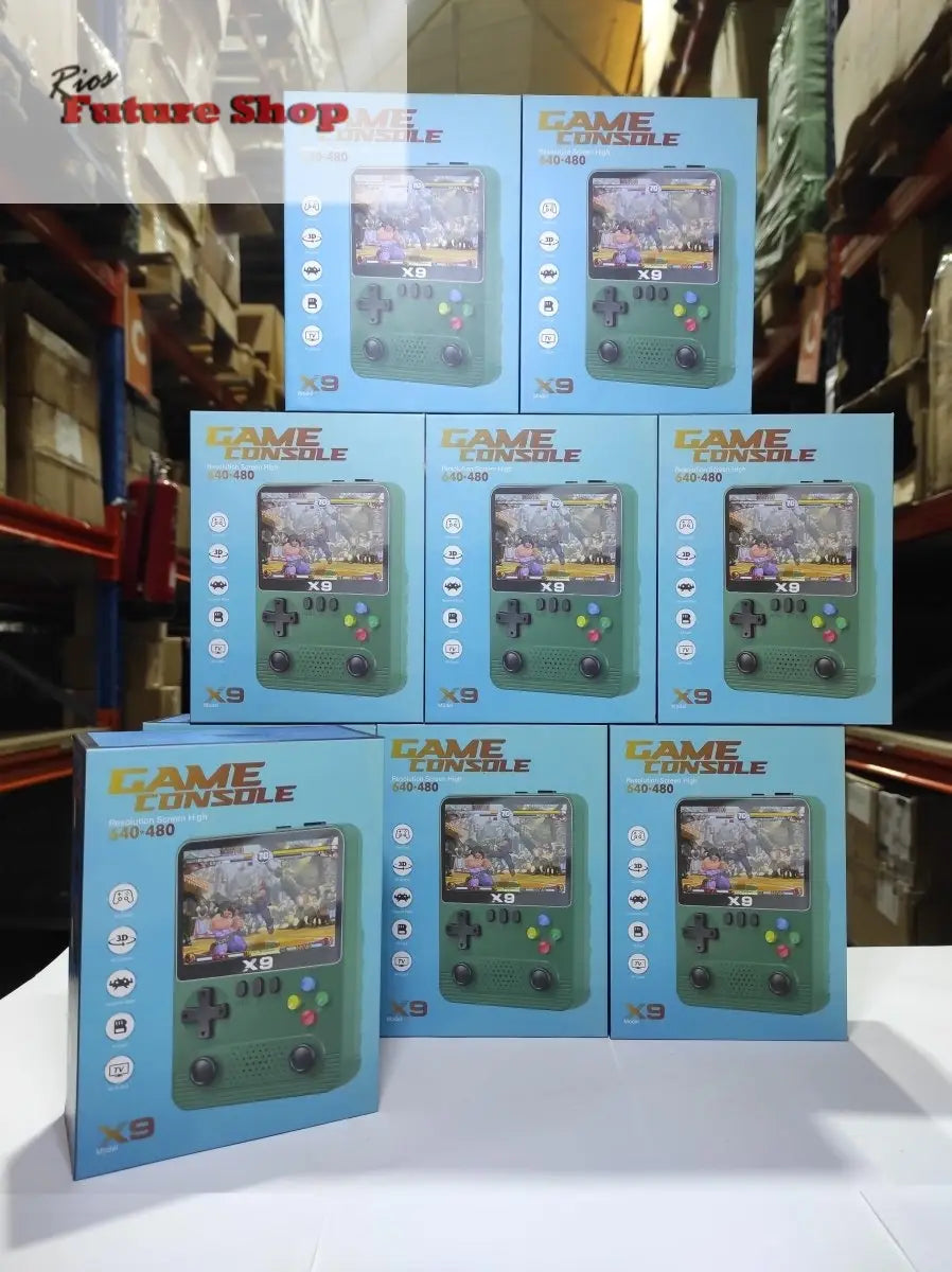 Consola de Juegos x9 con pantalla IPS de 3,5 Pulgadas - Rios Future Shop