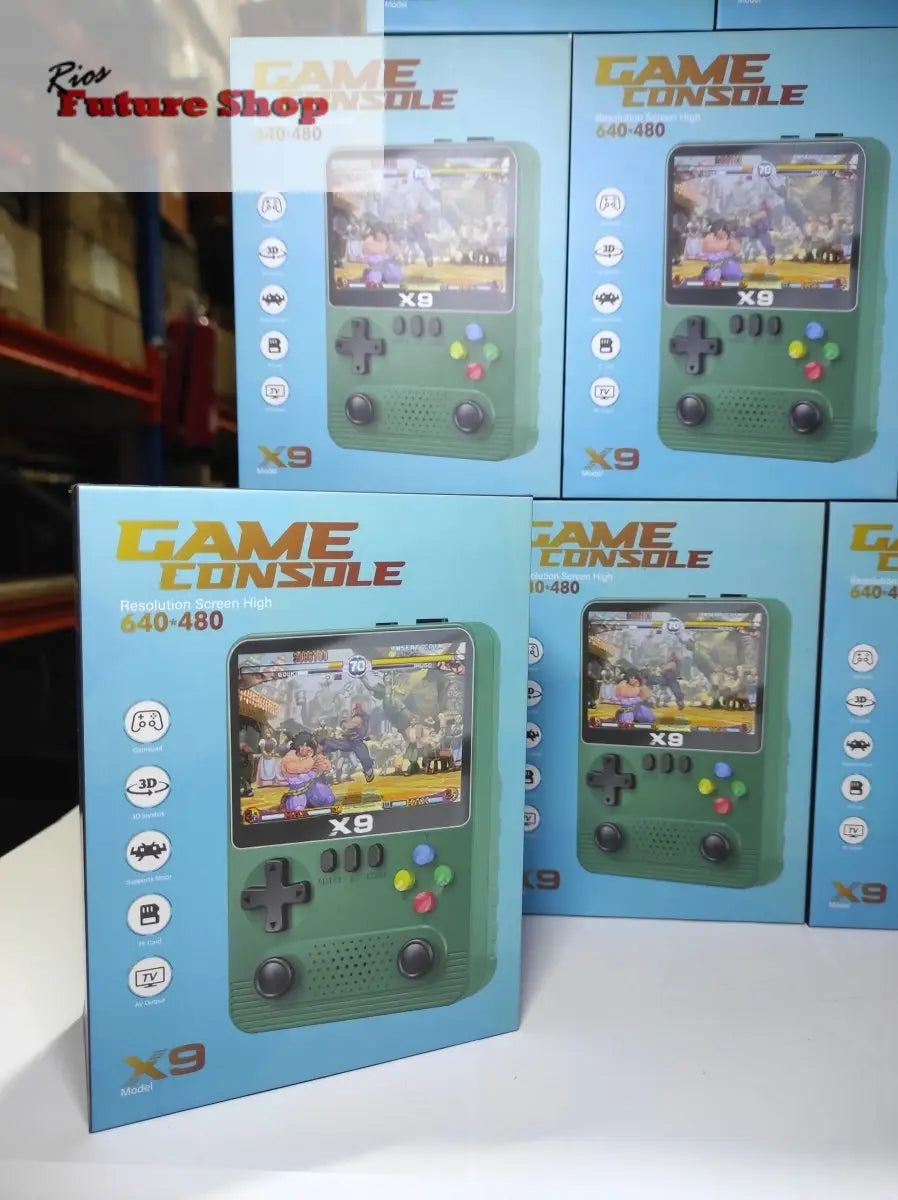 Consola de Juegos x9 con pantalla IPS de 3,5 Pulgadas - Rios Future Shop