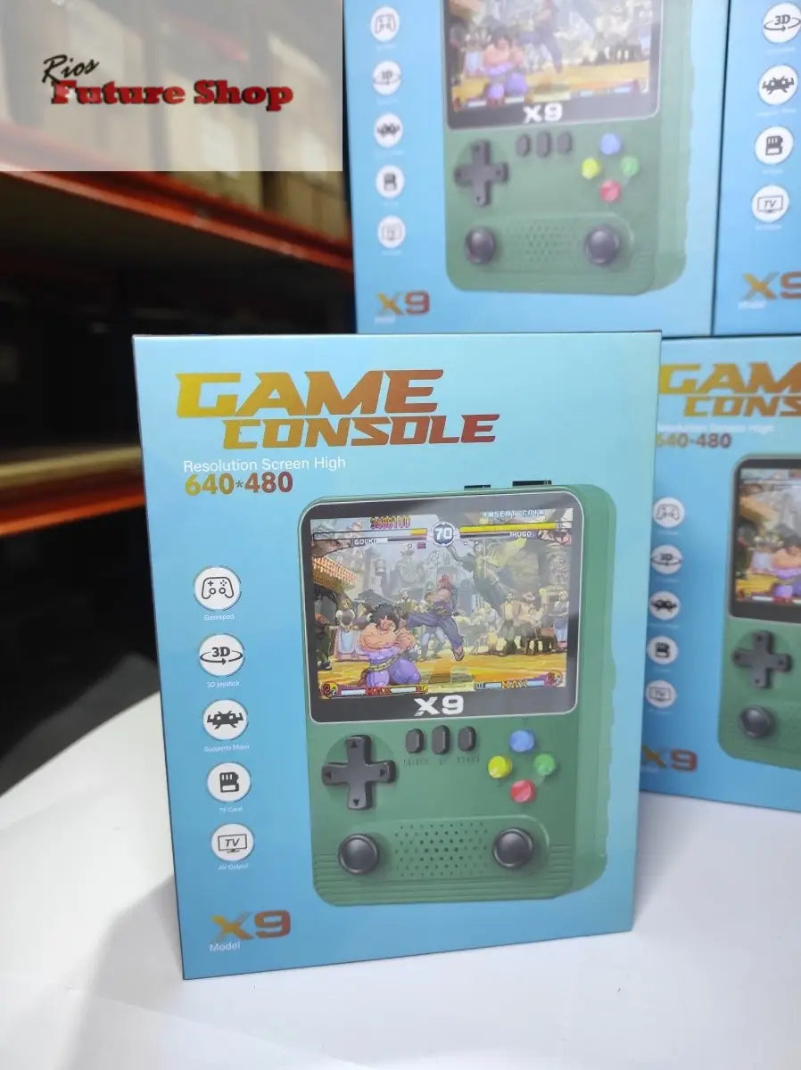 Consola de Juegos x9 con pantalla IPS de 3,5 Pulgadas - Rios Future Shop