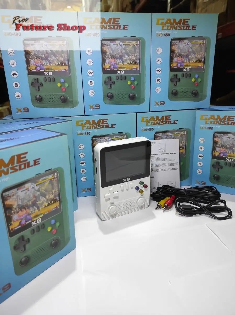 Consola de Juegos x9 con pantalla IPS de 3,5 Pulgadas - Rios Future Shop