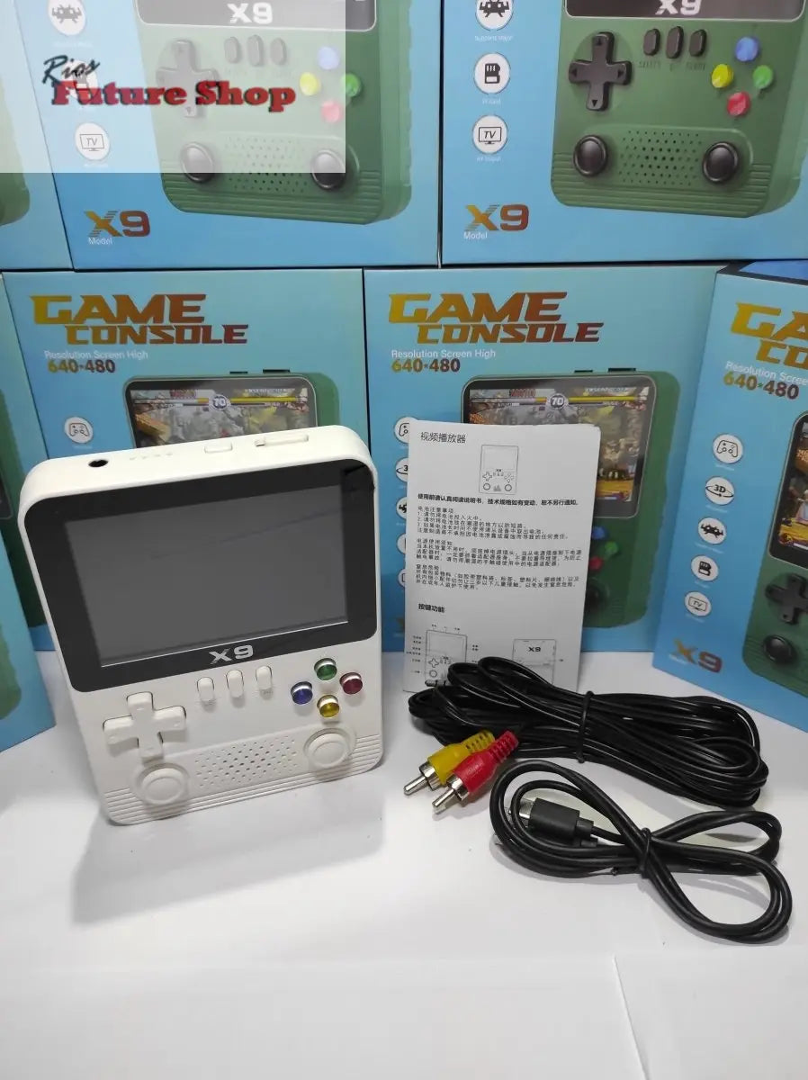 Consola de Juegos x9 con pantalla IPS de 3,5 Pulgadas - Rios Future Shop